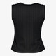 Dames gilet zwart