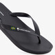 Brasil II AD heren teenslippers zwart
