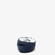 Leren dames Spaanse sloffen blauw