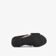 Suede dames bio slippers zwart