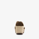 Suede dames bio slippers beige