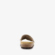 Suède dames bio slippers beige