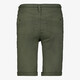 Dames bermuda met gevlochten riem groen