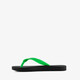 Brasil kinder teenslippers zwart