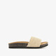 Dames bio slippers beige