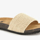 Dames bio slippers beige