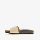 Dames bio slippers beige