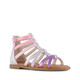Meisjes sandalen met luipaardprint en glitters