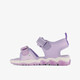 Unicorn sandalen met lichtjes lila