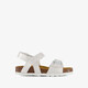Kinder bio sandalen zilver wit