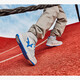 Blue box jongens hoge sneakers grijs blauw