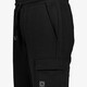Cargo heren sweatshort zwart