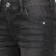 Jongens denim short medium zwart
