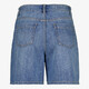 Dames denim bermuda medium blauw