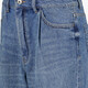 Dames denim bermuda medium blauw