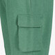 Jongens cargo sweatshort groen