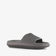 Heren badslippers grijs