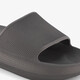 Heren badslippers grijs