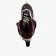 Dames semi-softboot skeelers zwart rood