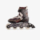 Dames semi-softboot skeelers zwart rood