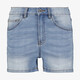 Dames denim short medium blauw