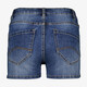 Dames denim short donkerblauw
