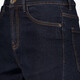 Dames wide leg jeans donkerblauw lengte 31