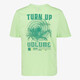 Jongens T-shirt met opdruk lichtgroen