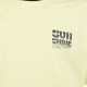 Jongens T-shirt met backprint lichtgeel