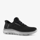 Slip-ins: Summits - Perfo heren sneakers zwart