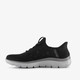 Slip-ins: Summits - Perfo heren sneakers zwart