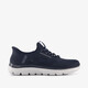 Slip-ins: Summits - Perfo heren sneakers blauw