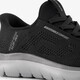 Slip-ins: Summits - Perfo heren sneakers zwart