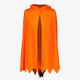 Unisex cape met leeuw oranje