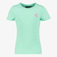 TwoDay meisjes T-shirt met bloemenprint mintgroen