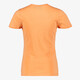 Meisjes T-shirt met luipaardkop oranje