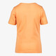 Meisjes T-shirt met panterkop oranje