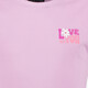 Meisjes T-shirt met backprint lichtroze