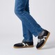 Meisjes ballerina sneakers zwart