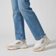 Dames sneakers wit beige