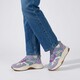 Dames dad sneakers denim lila
