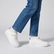Meisjes sneakers wit metallic goud