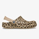 Rocs Baya Graphic Clog dames klompen met panterprint