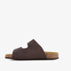 Heren bio slippers bruin