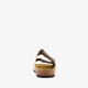 Leren heren bio slippers beige