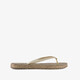 Dames teenslippers goud