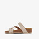 Dames bio slippers champagne