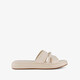 XX by dames slippers met studs beige