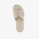 XX by dames slippers met studs beige
