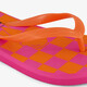Kinder teenslippers oranje roze